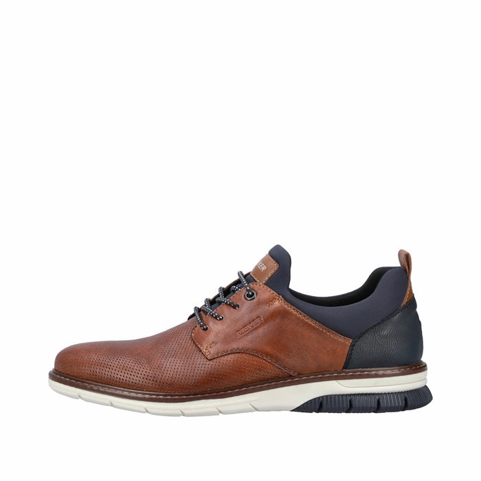 Mens Rieker Tevere Nuss/Lake/Navy/Amaretto Shape Hold
