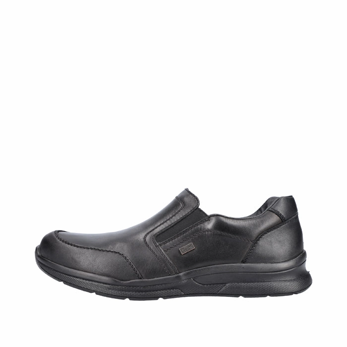 Mens Rieker Turin in Black/Black Flexible Outsole Durable Feel