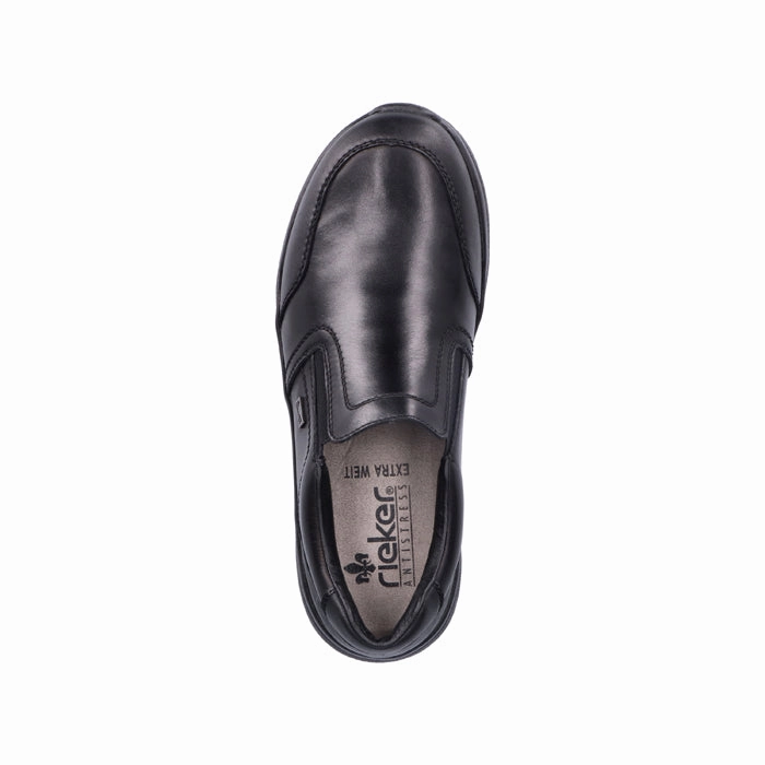 Mens Rieker Turin in Black/Black Anti   Fatigue