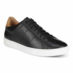 Zero Break In Feel Elastic Material Mens Vionic Lucas Court in Black/Tan