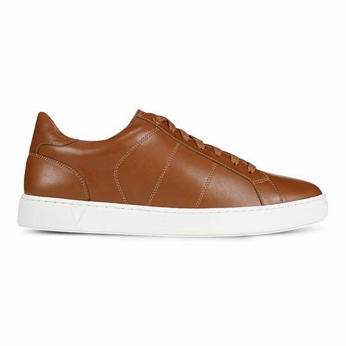 Mens Vionic Lucas Court in Tan School Pace City Daily