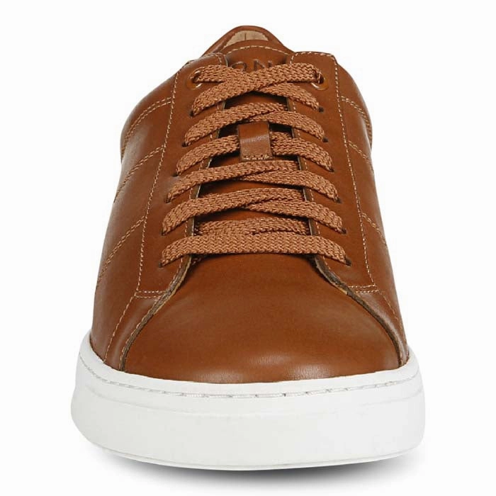 Mens Vionic Lucas Court in Tan WideToeBox