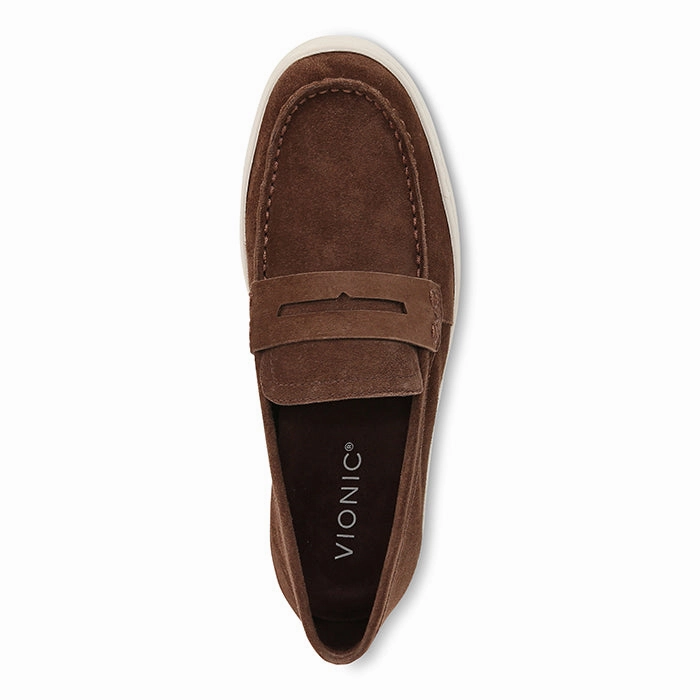 Mens Vionic Uptown in Coffee Comfy Pair