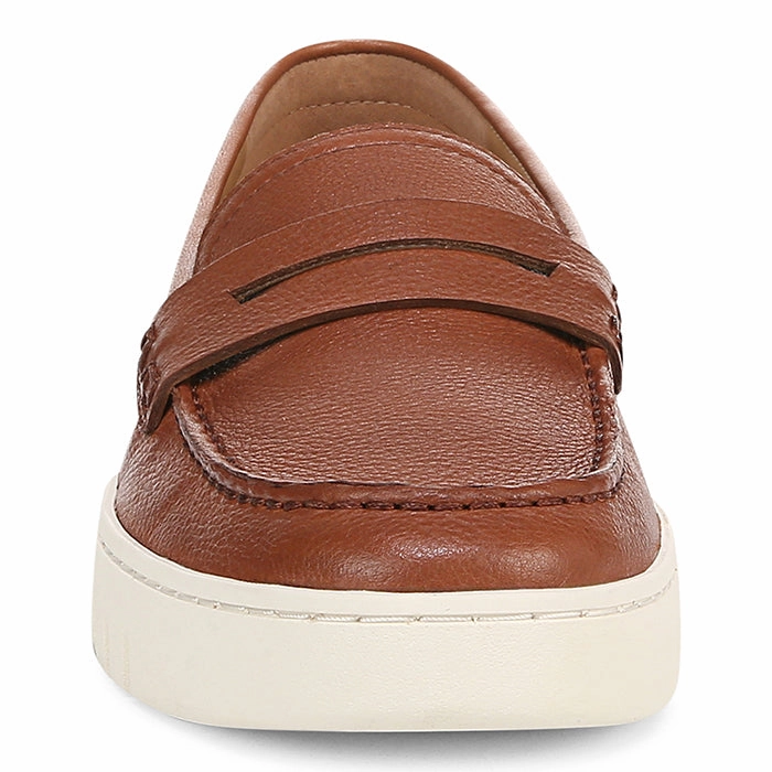 Mens Vionic Uptown in Tan Heel Stabilizer Ventilation Perforations