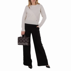 Cozy Must-Have Michael Kors Detail Long Sleeve Cut Out Sweater