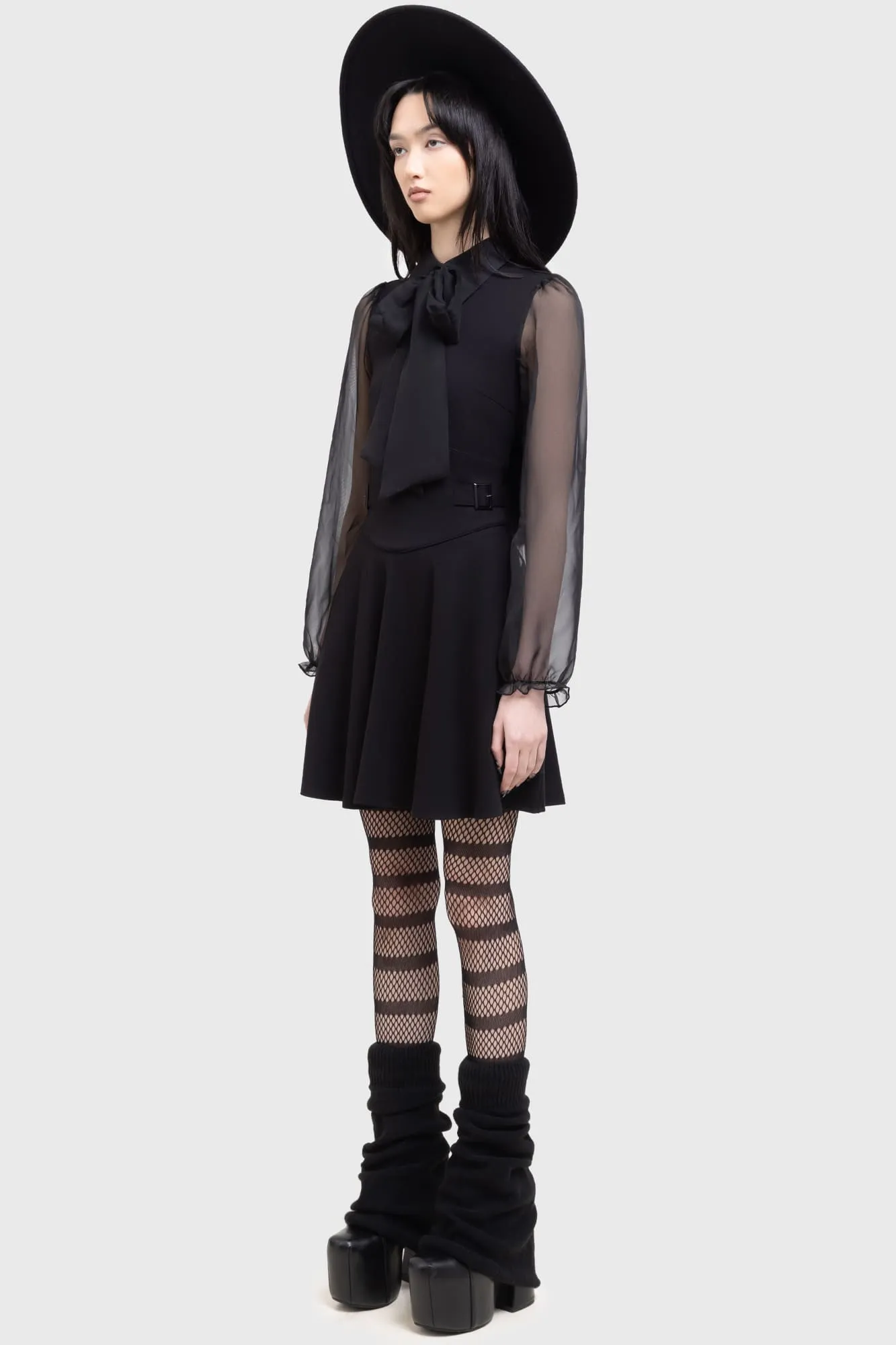 Chic and Elegant Somber Shadow Dress