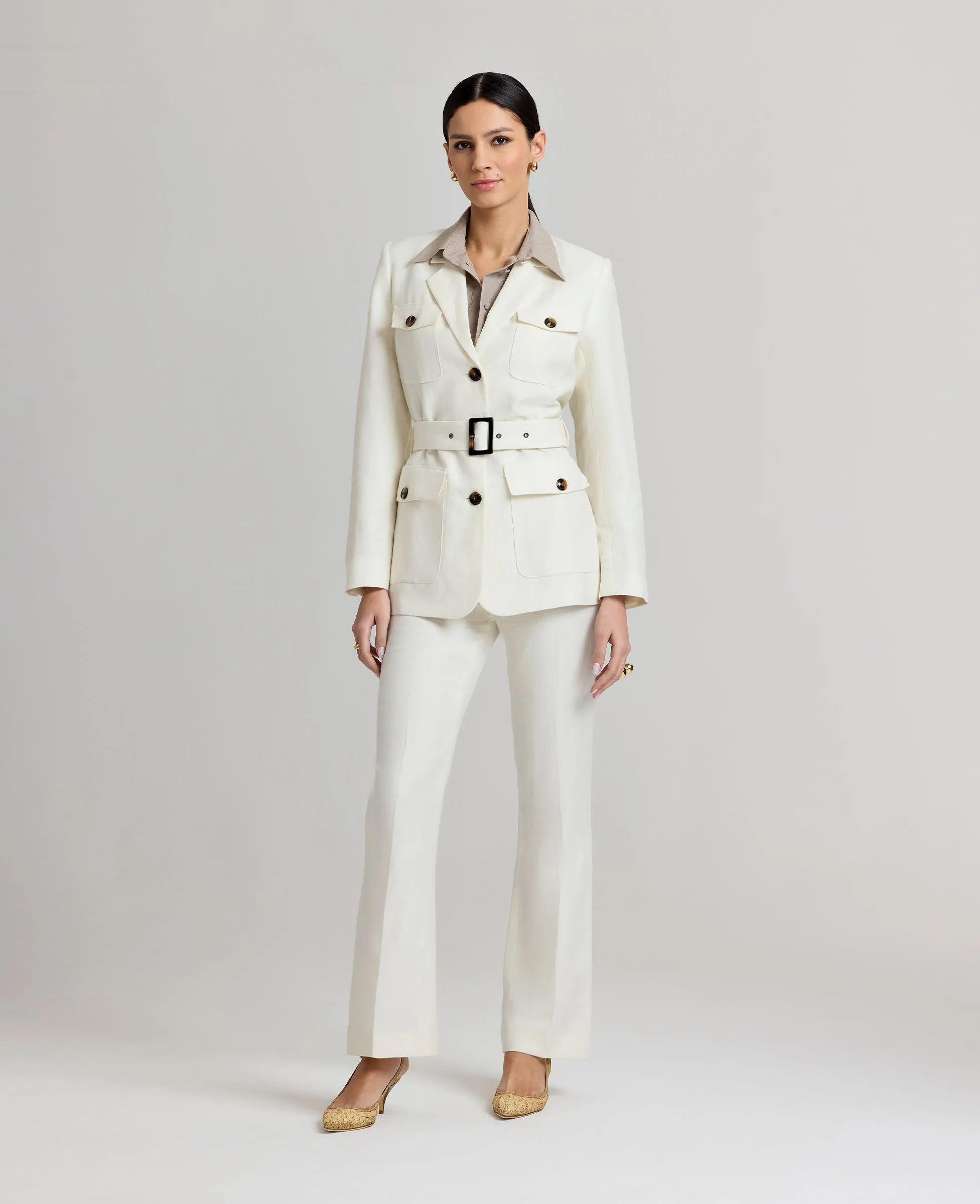 Anti Pilling Technology Meryl Safari Jacket