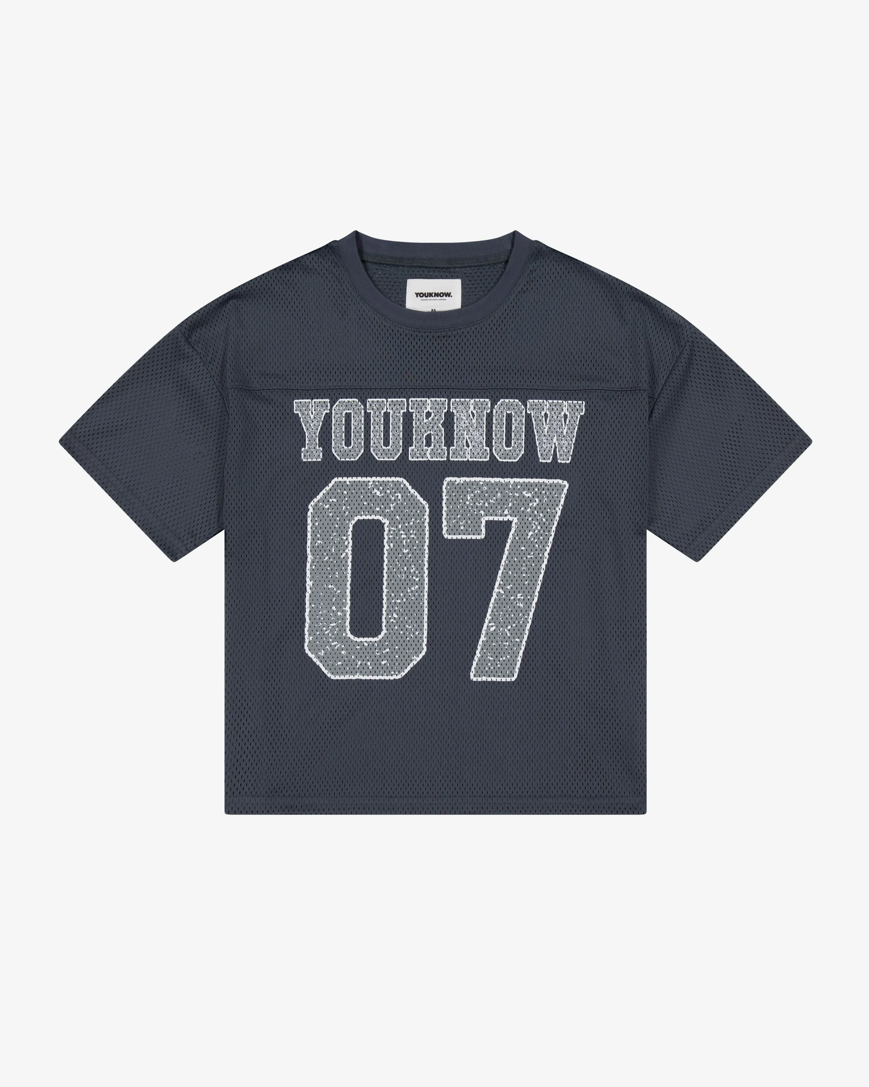 MESH JERSEY | Charcoal Quick Dry Fabric