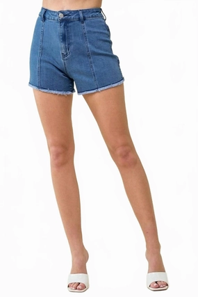 Holiday Gift Usa Star Shorts In Red