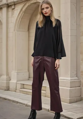 MIA TOP BLACK Lightweight Weave