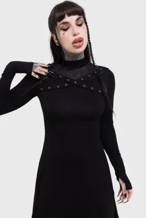 Midnight Riot Dress Playful-Detail