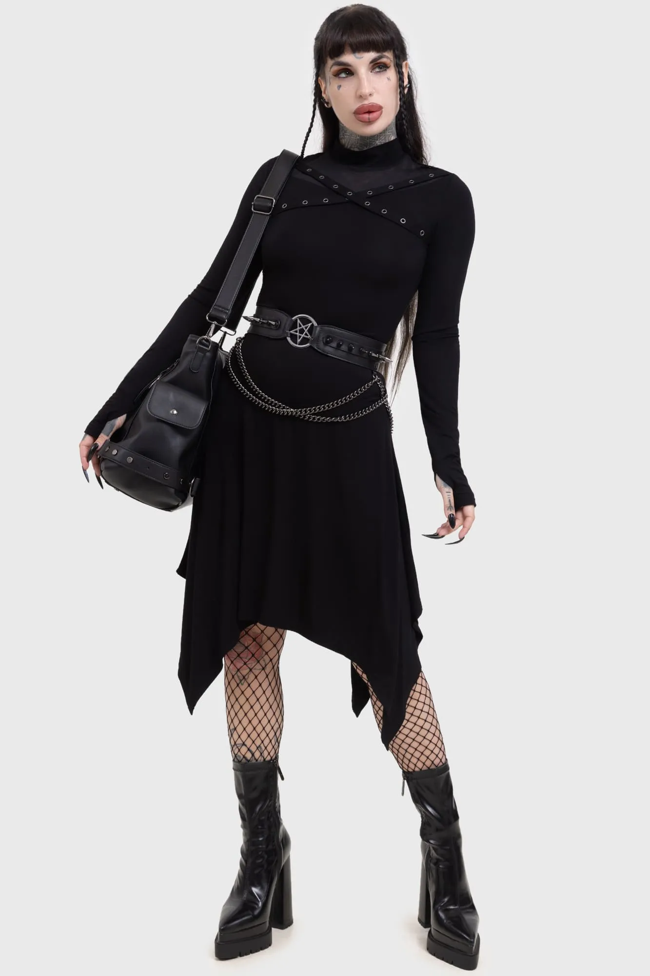 Tailored Elegance countryside Midnight Riot Dress