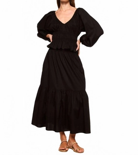 Lined interior Elna Skirt In Black