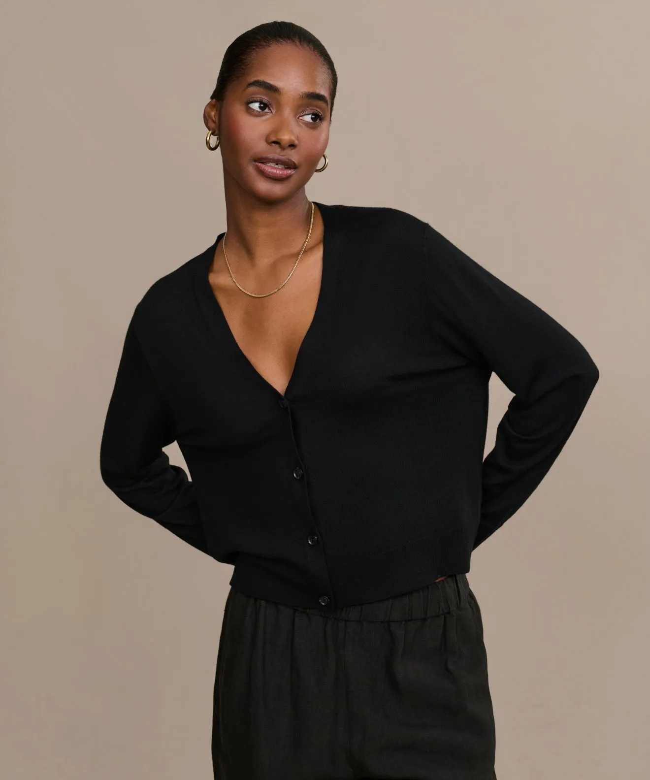 Mira Cardigan Circular Knit Technique