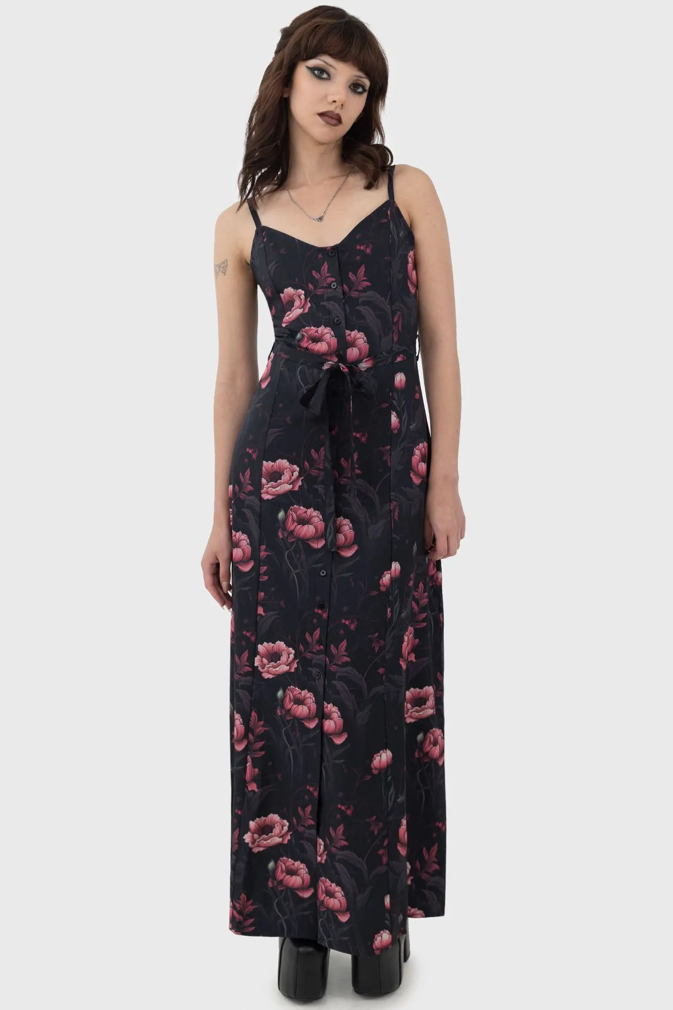 Cottage Chorus Maxi Dress Layered Movement