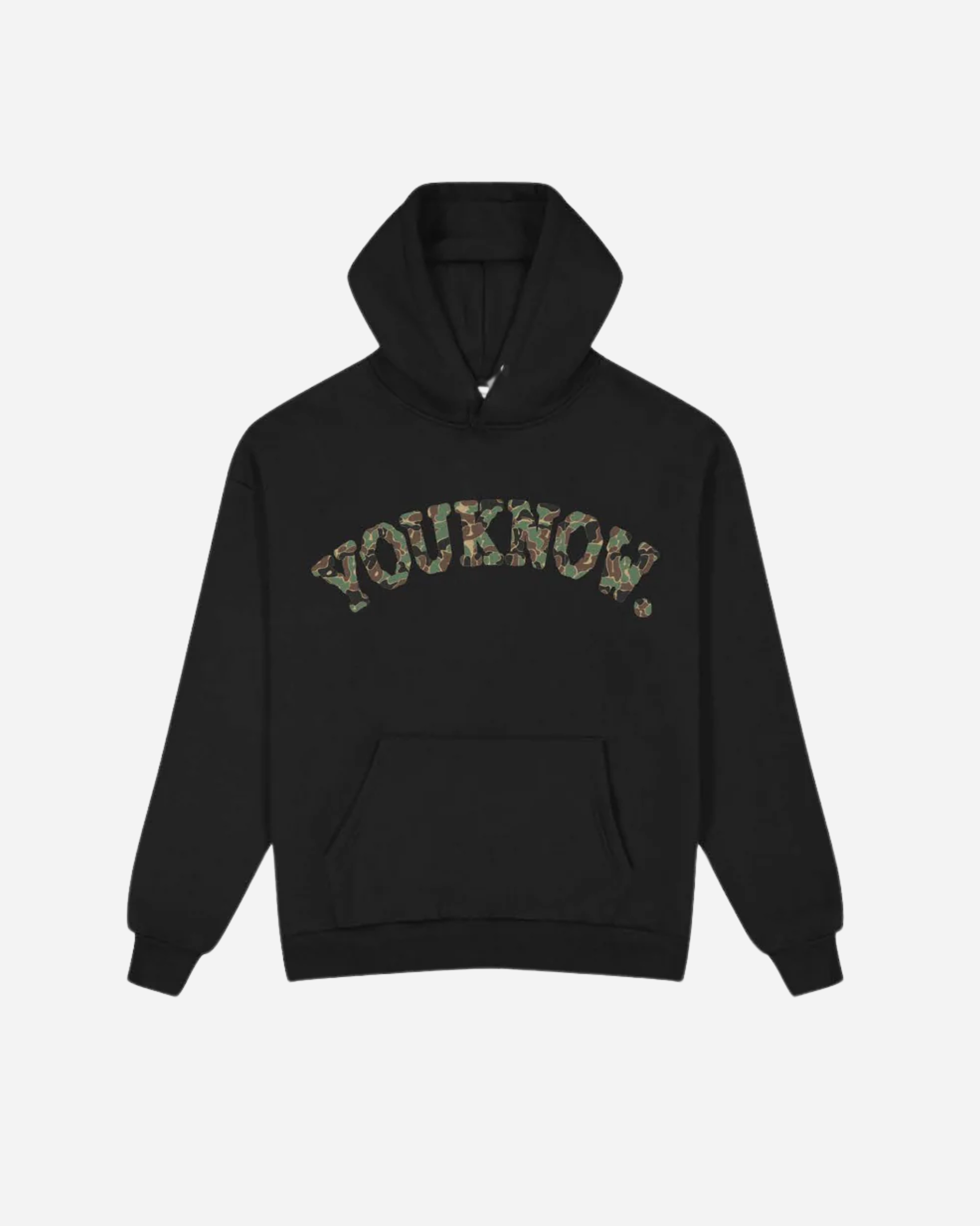 Wombat like CAMO HOODIE | Black