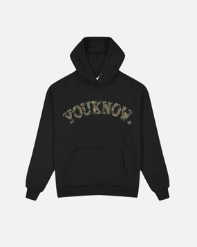Wombat like CAMO HOODIE | Black