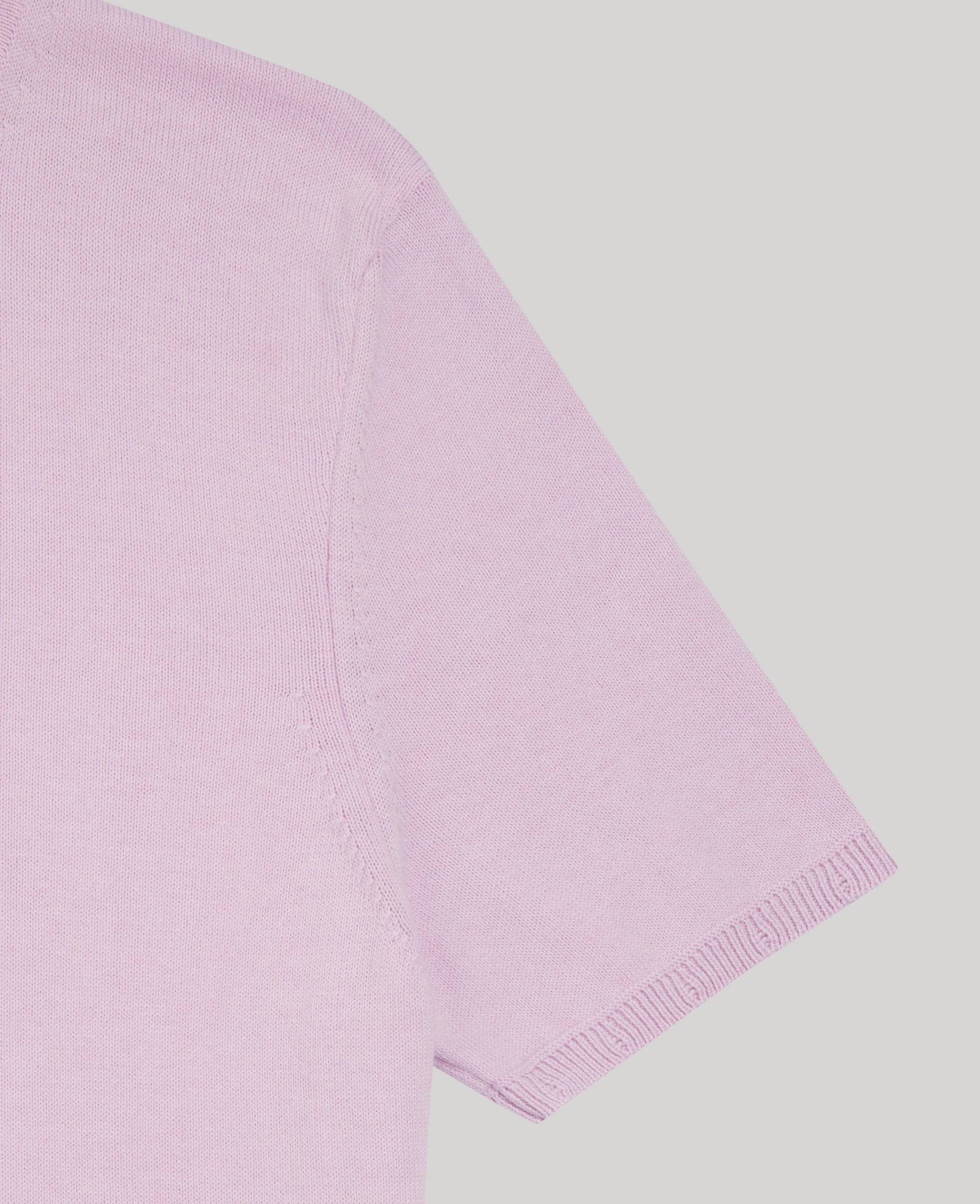 Eco Friendly Yarn Microfiber softness Selina Short Sleeve Knitted Tee