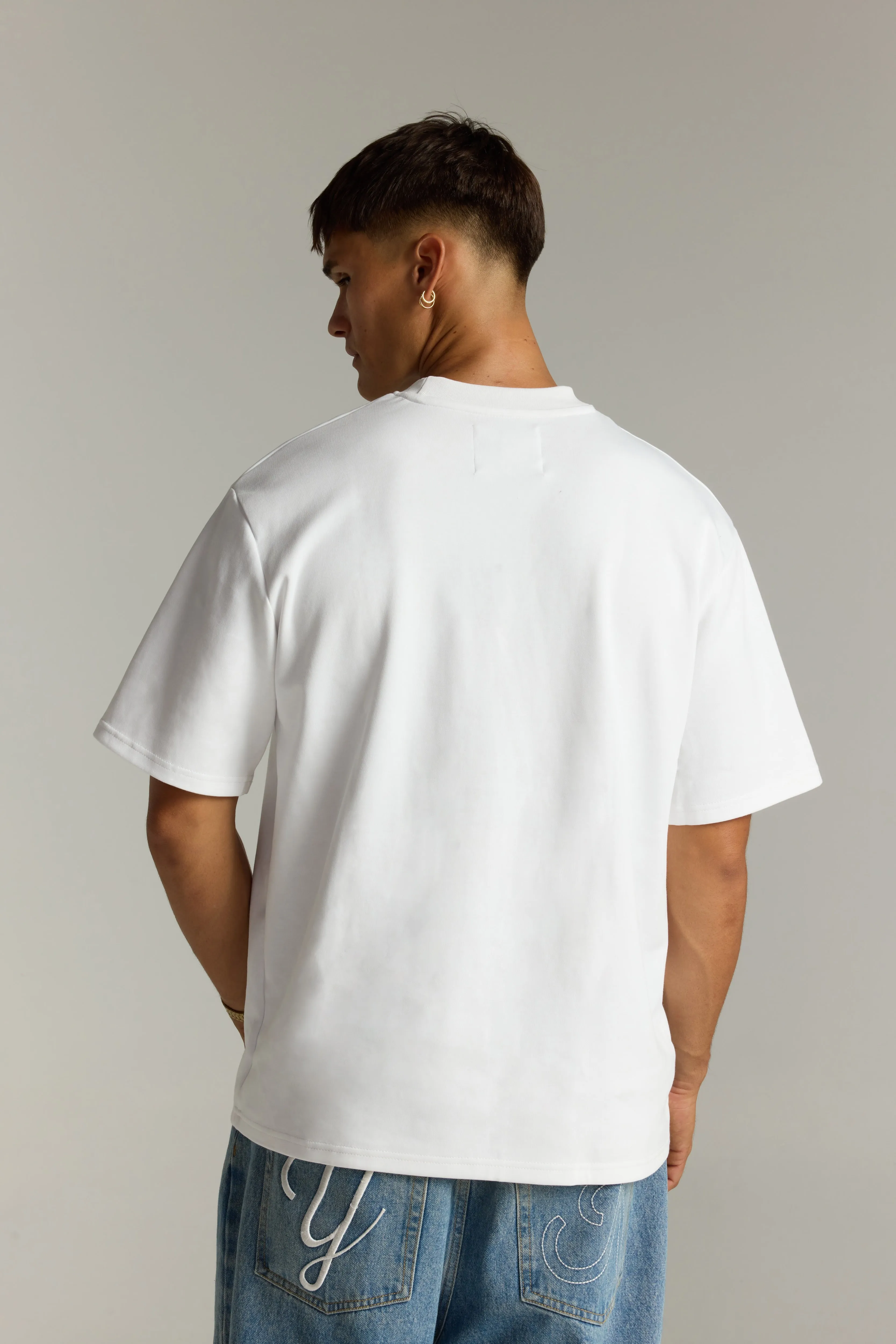 Core Standard Heavyweight Tee | White Stylish Layer Look Cool and Comfortable