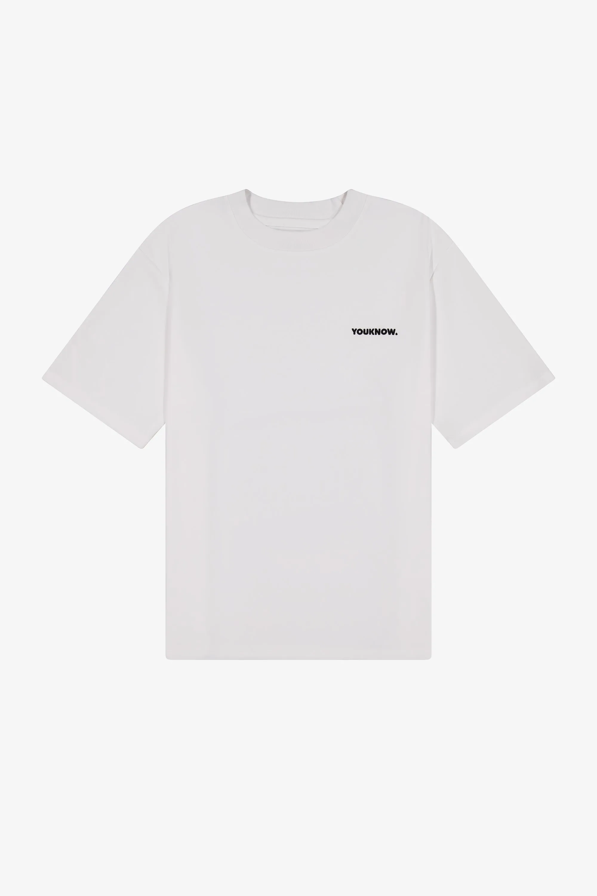 Core Standard Heavyweight Tee | White Temperature Regulating Embroidered