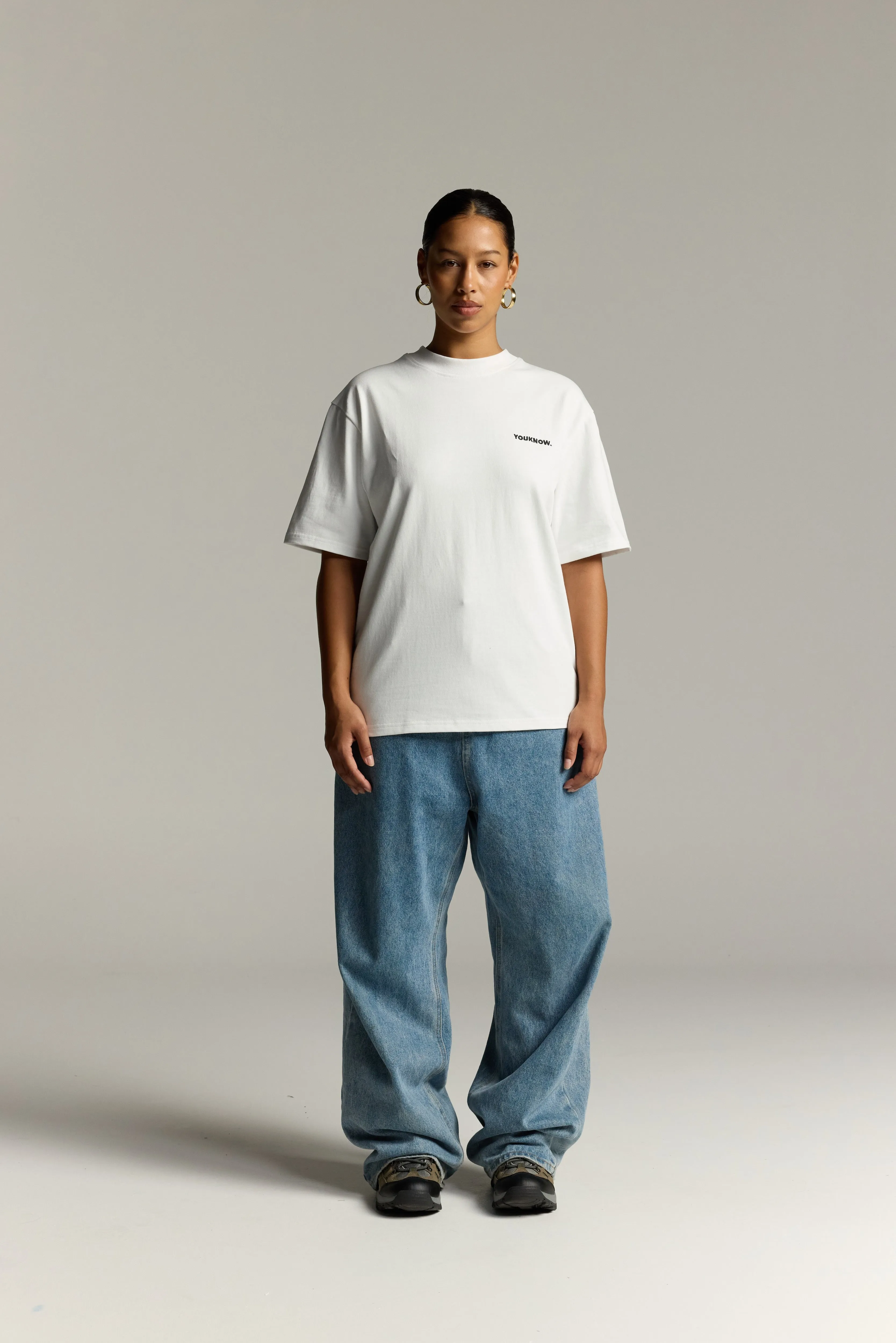 Core Standard Heavyweight Tee | White Comfortable Shape