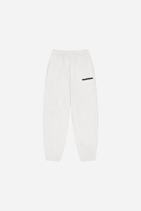 Flex Wear BLOCK CUFFED SWEATPANTS | White Marle