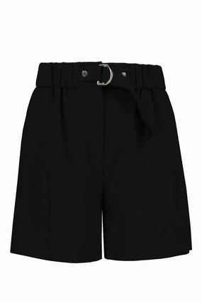 Monarch D-Ring Belted Short In Black cycling outfit Odor Resistant Coating