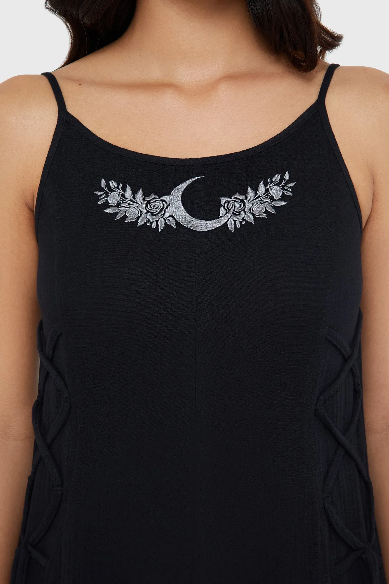 Durable Seam Construction Moonlight Fang Dungarees