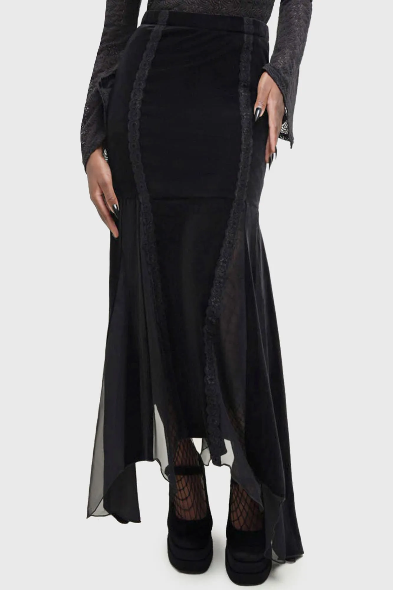 Sleek Outfit Resort Vacation Morose Skirt