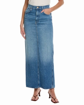 Balanced Outfit MOTHER Denim The Candy Stick Maxi Skirt