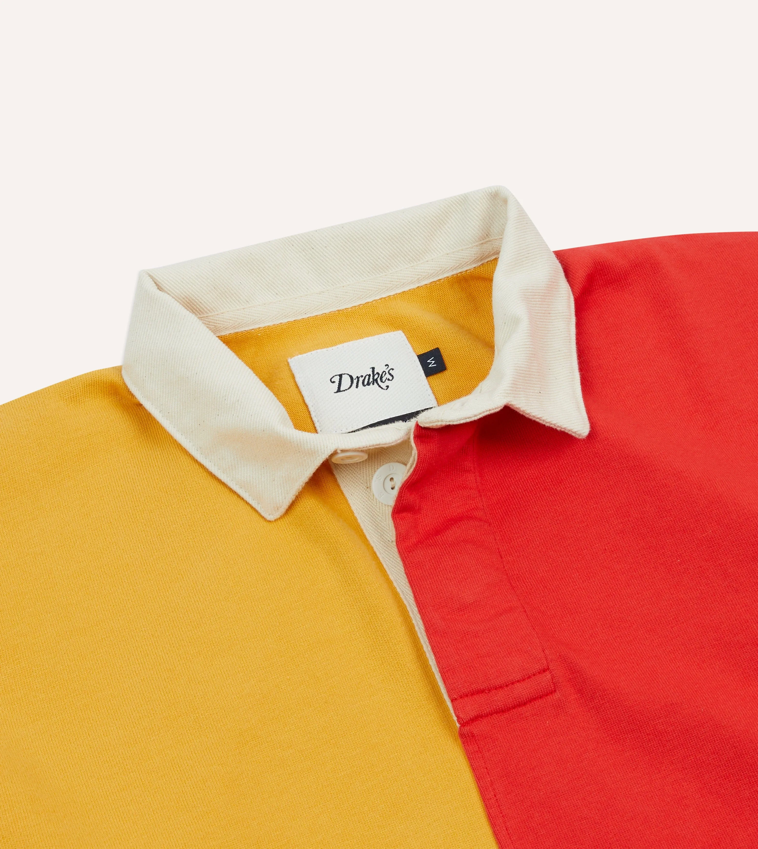 Smart Look Multi Panelled Cotton Rugby Shirt