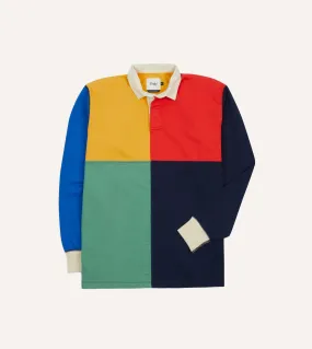 Premium Quality Multi Panelled Cotton Rugby Shirt