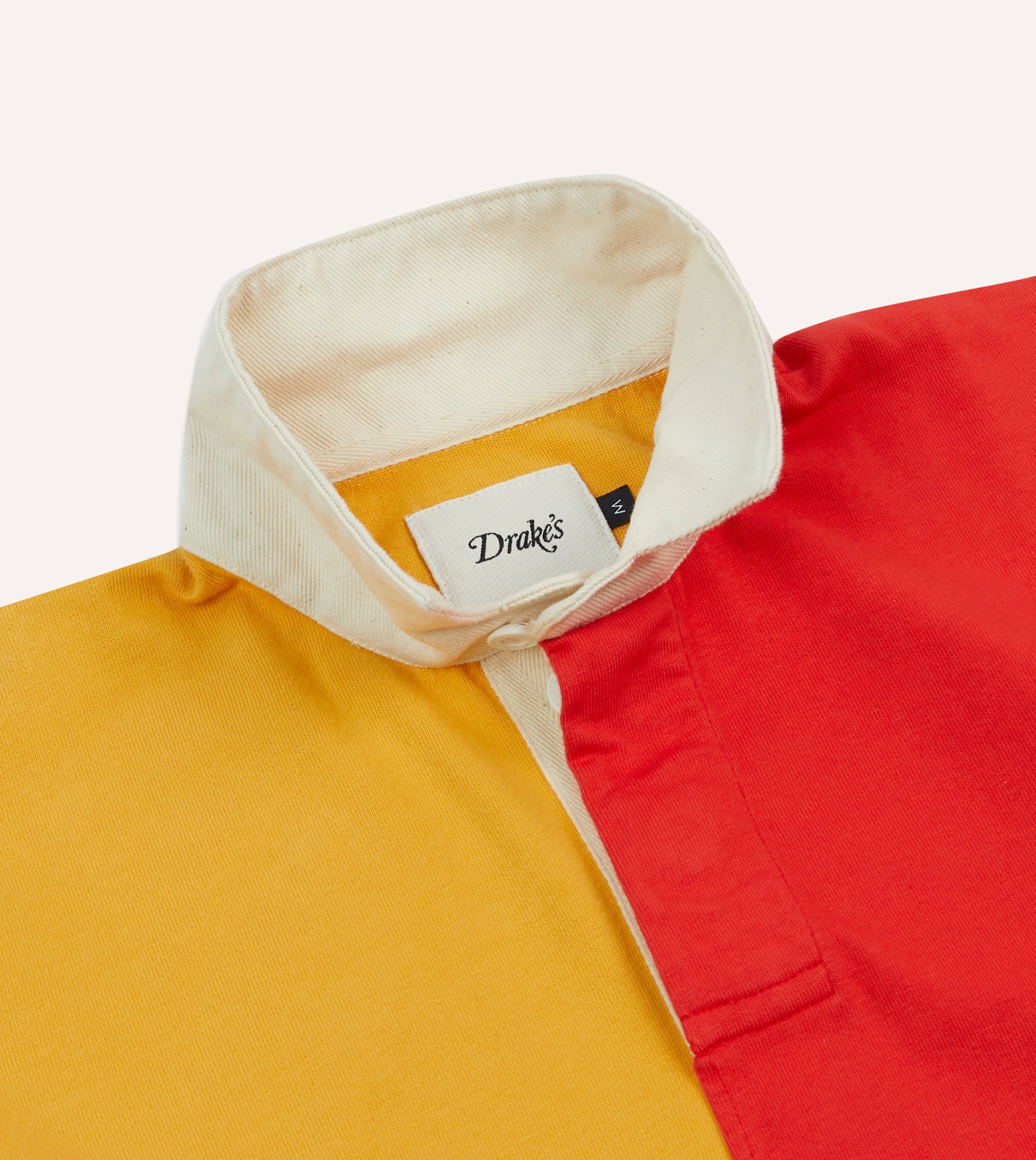Business Meeting Travel Essential Multi Panelled Cotton Rugby Shirt