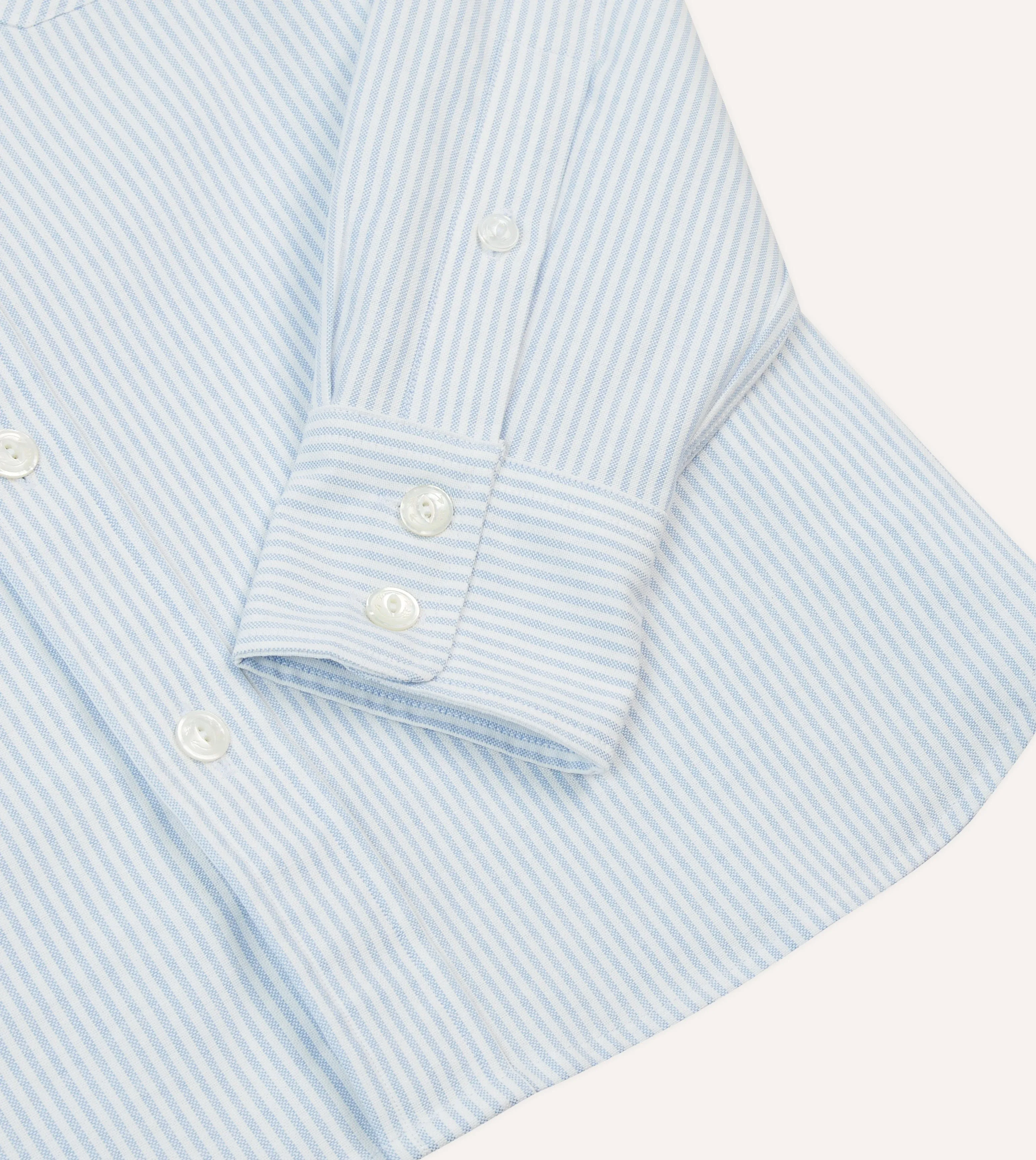Multi Stripe Cotton Oxford Two-Pocket Western Fun Shirt Water Repellent Finish Warm Insulation