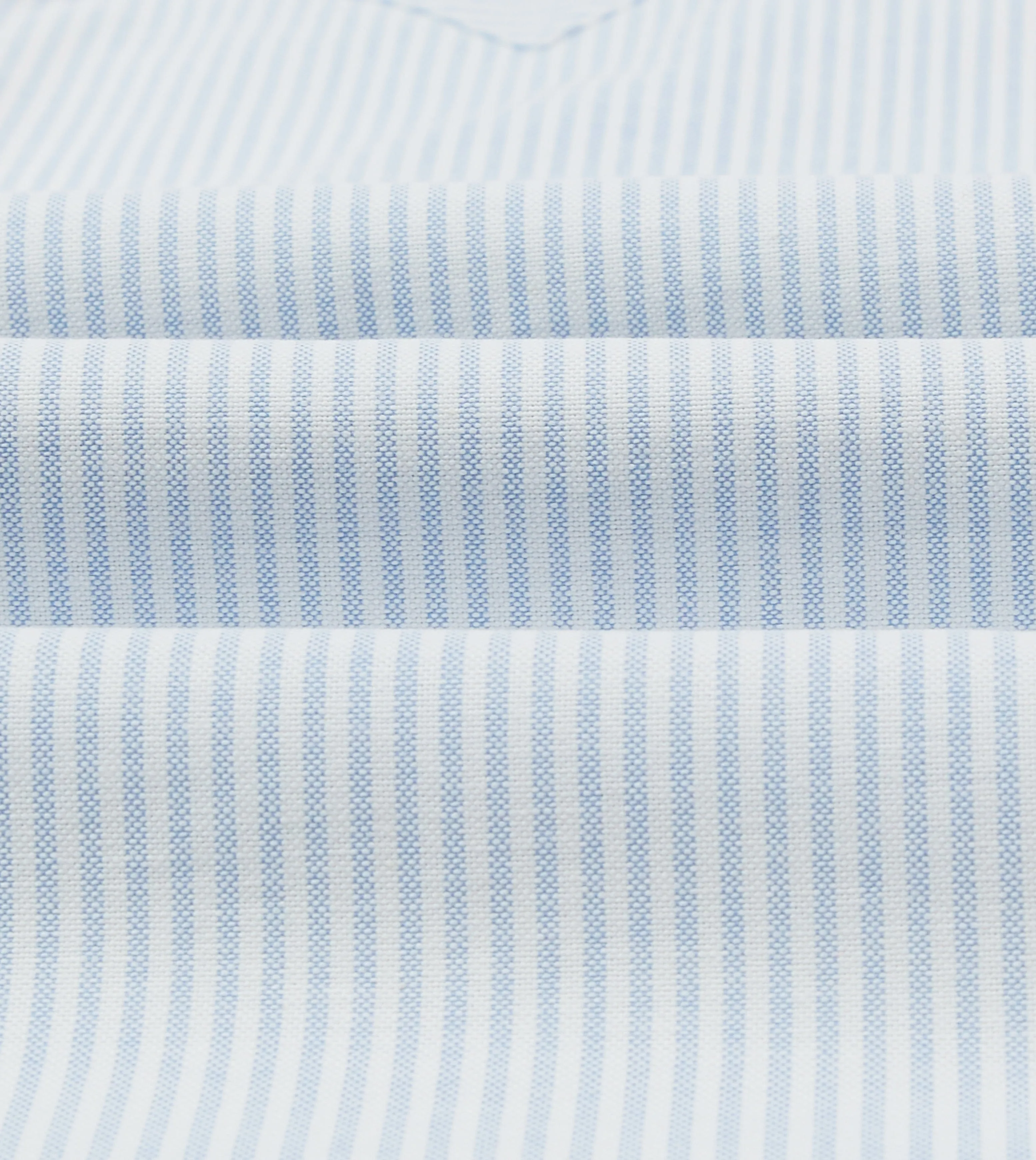 Geometric Design Smooth Cotton Blend Multi Stripe Cotton Oxford Two-Pocket Western Fun Shirt