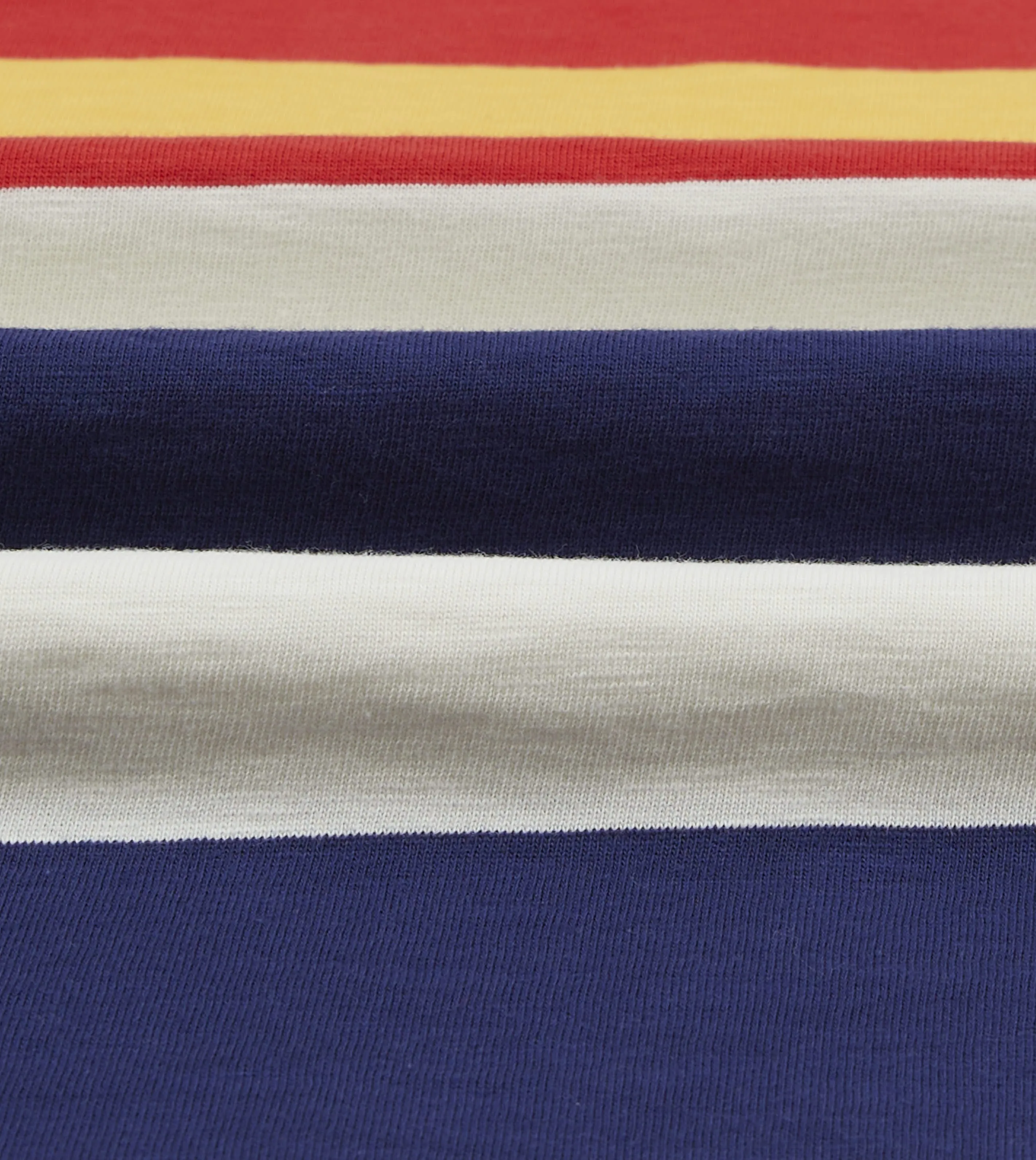 Multi Stripe Flam?? Cotton Rugby Shirt Comfort Wear