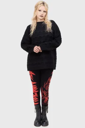 Layered Edging Murkwood Sweater