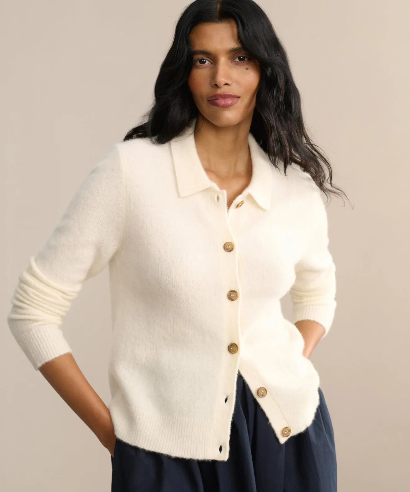 Brushed Inner Layer Murphy Cardigan