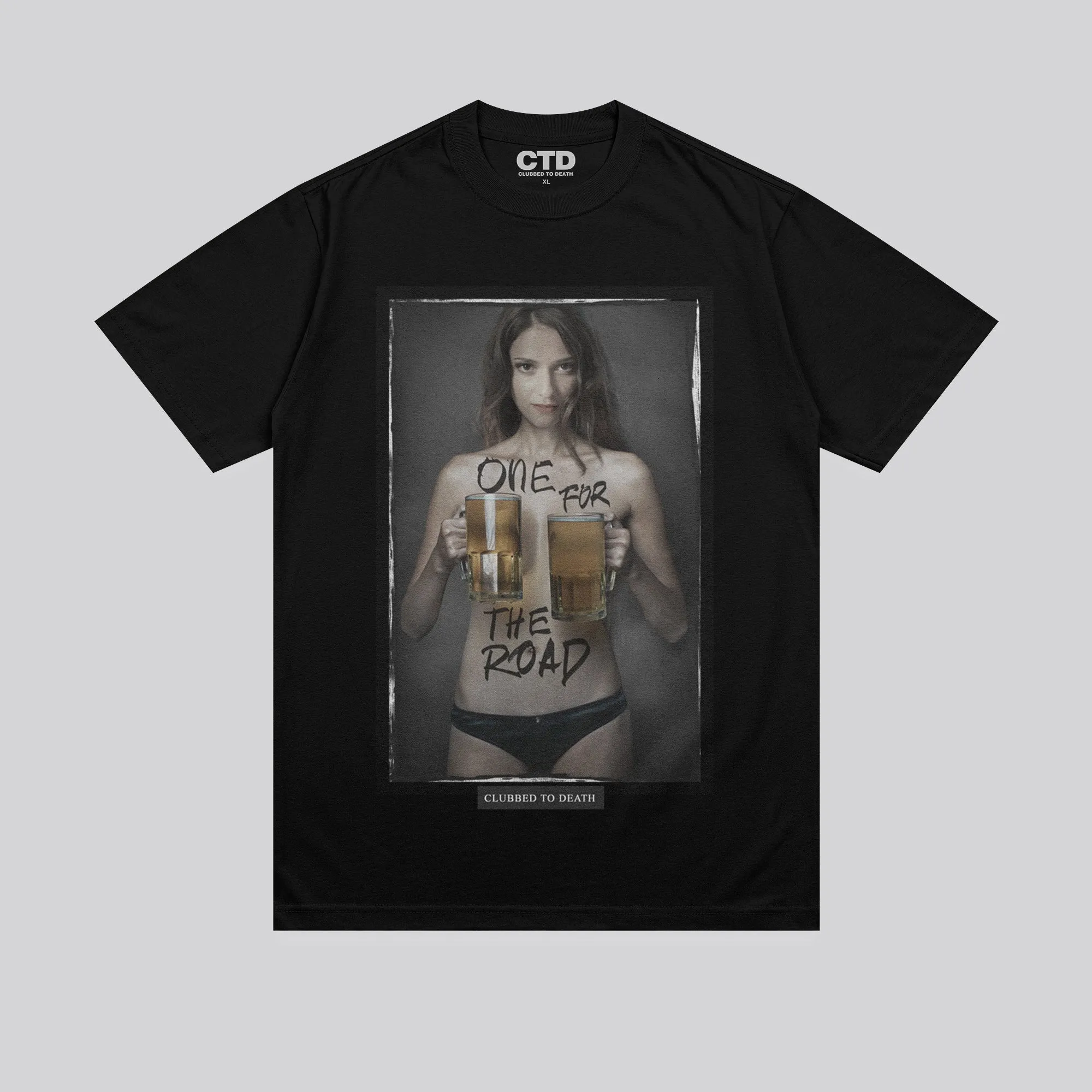 MY NUMBER 10 T-SHIRT JET BLACK Neutral Color Seamless construction