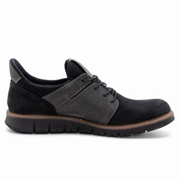 Mens Ara Lexington in Black/Grey Water Resistant Wood Hike
