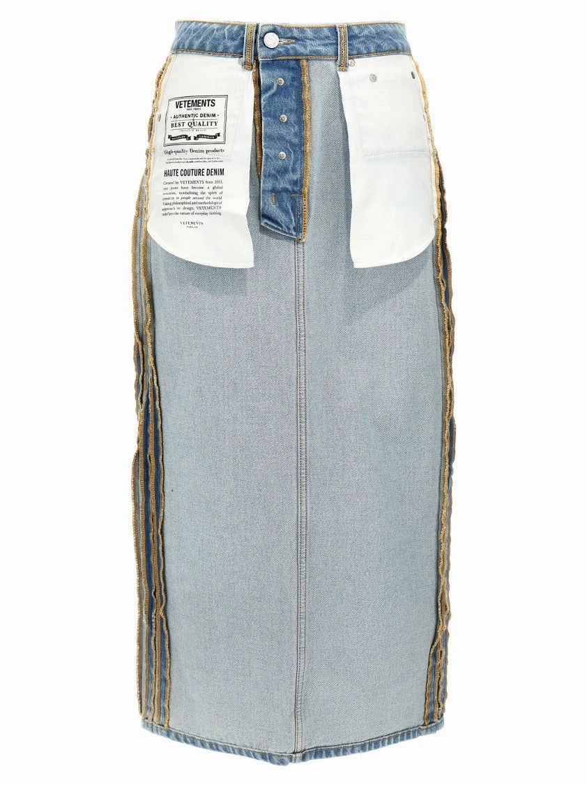 Sleek Outfit Inside-Out' Skirt