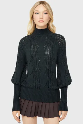 Hallowbite Sweater MultiPly Yarn Construction