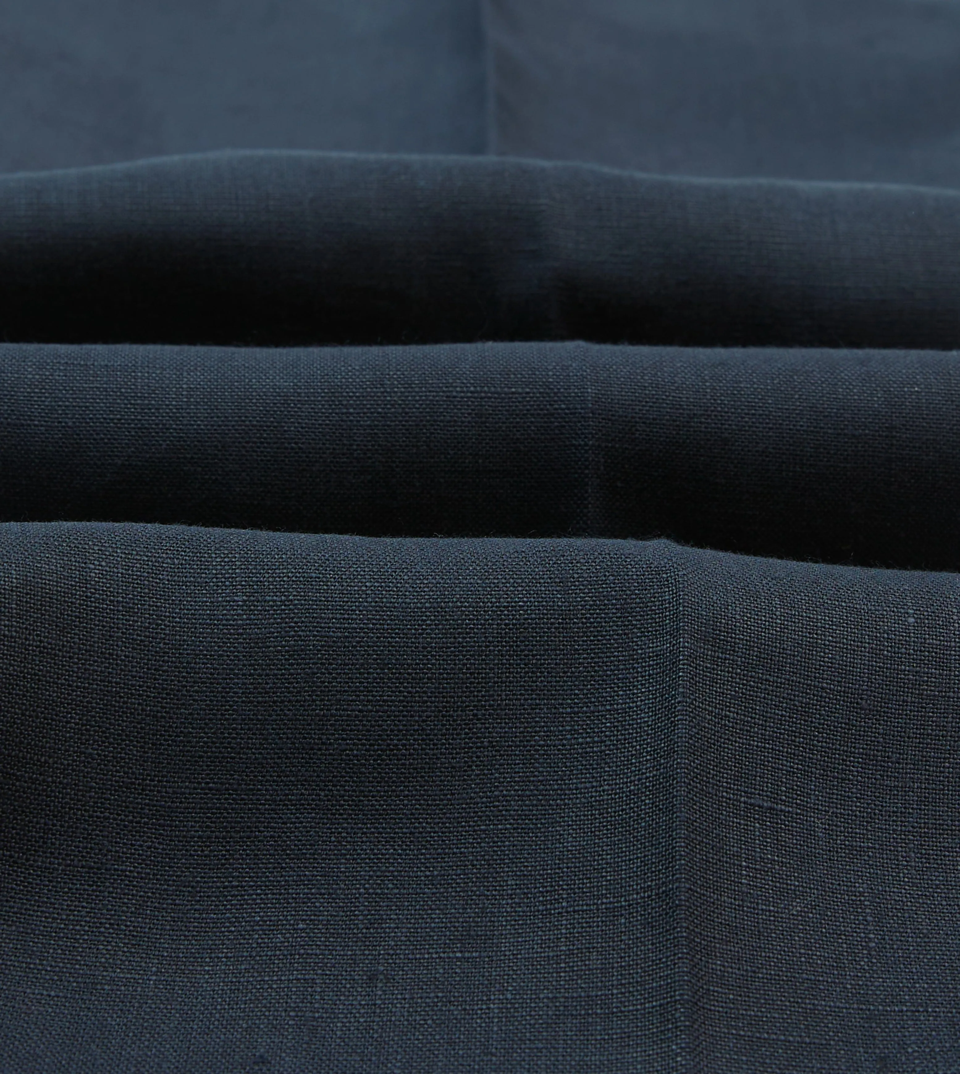 Heat Friendly Navy Irish Linen Single Pleat Trouser