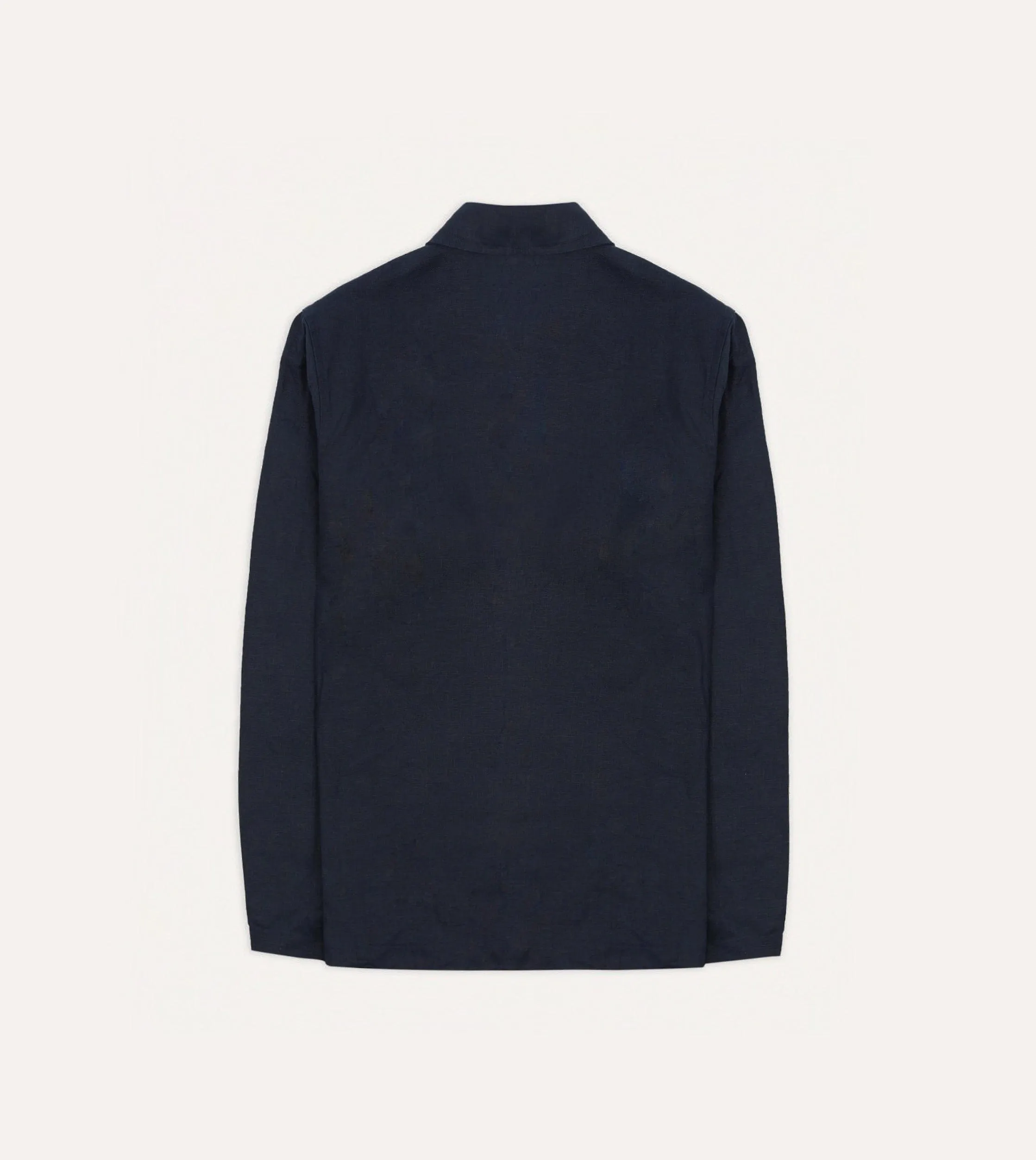 Navy Irish Linen Smock Beach Attire
