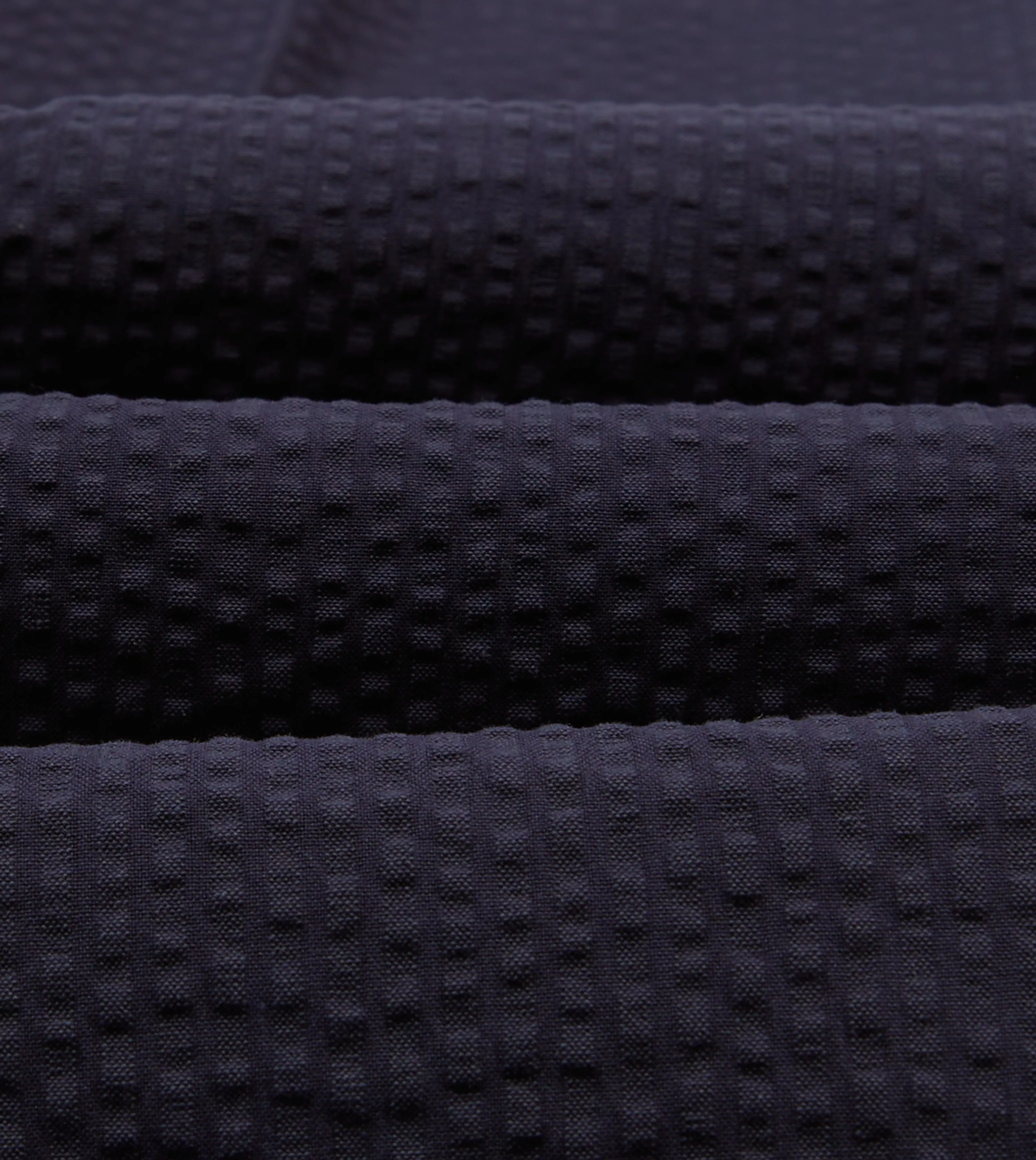 Trendy Look Reinforced Stitching Navy Seersucker Games Trousers