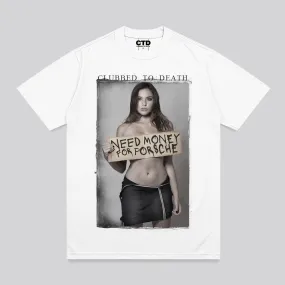 All Season Wear NEED MONEY T-SHIRT WHITE
