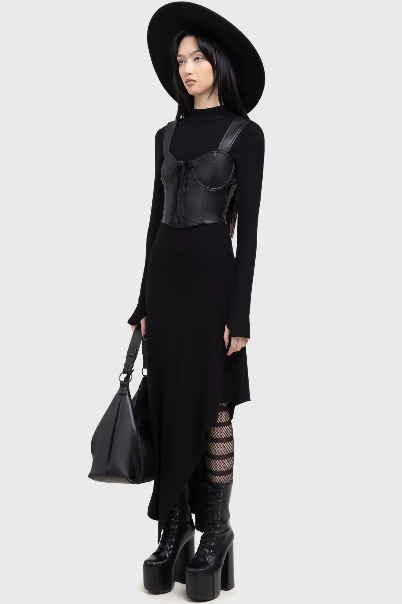 Dark Presence Dress Luxe Appeal Daily Ready