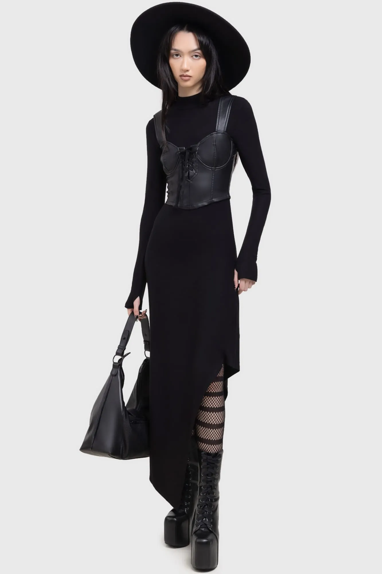 Dark Presence Dress Natural Flow