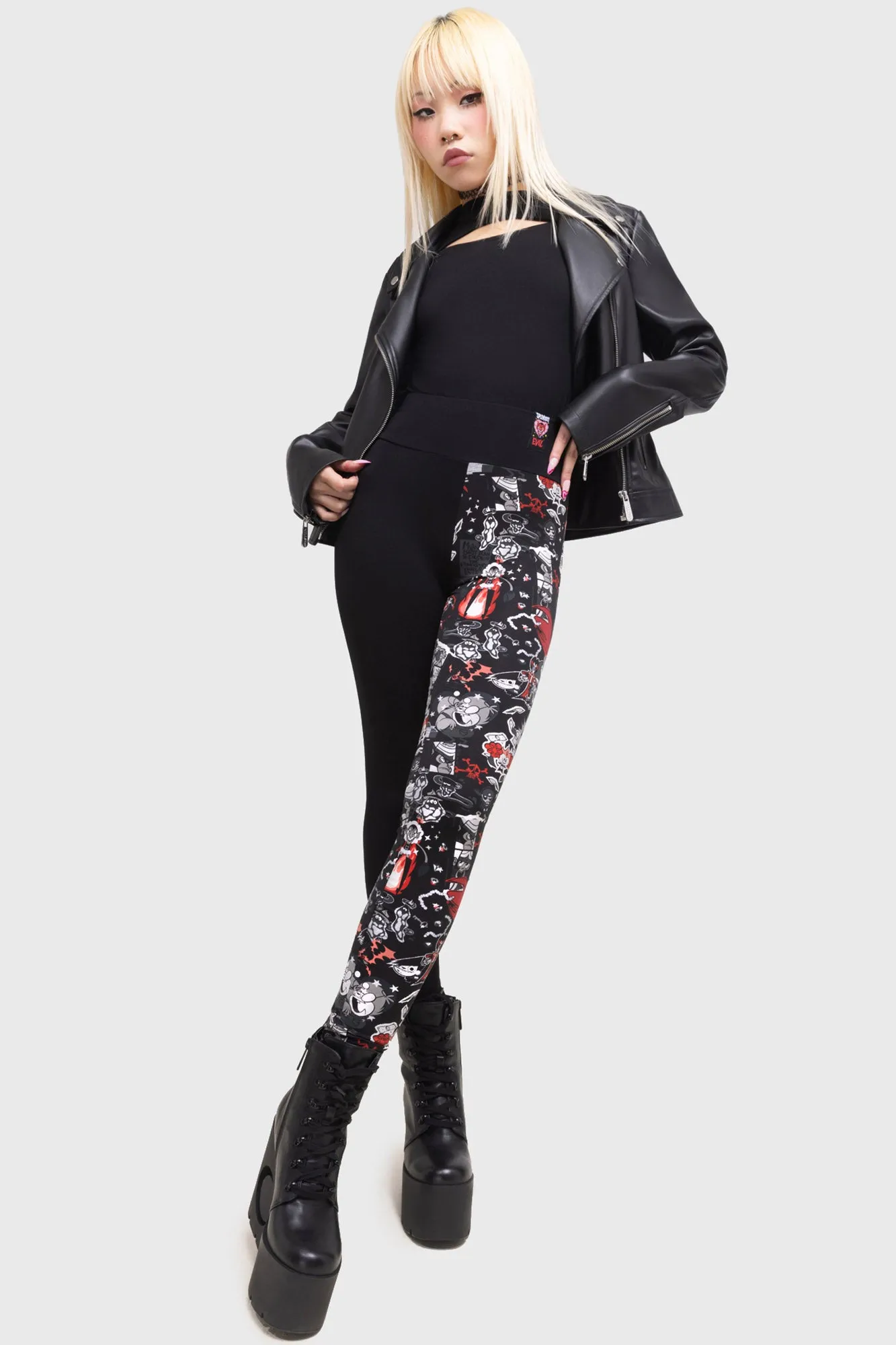 Home Lounge Thermal Warm Fighting Crime Leggings