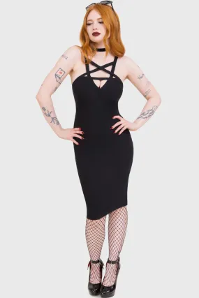 Feminine Cut Betty Rage Pin-Up Dress [B]